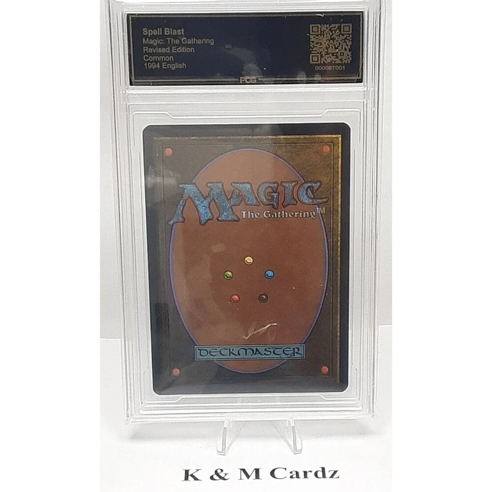 MTG - Revised - Spell Blast - Graded - PCG 9.5 - Vintage